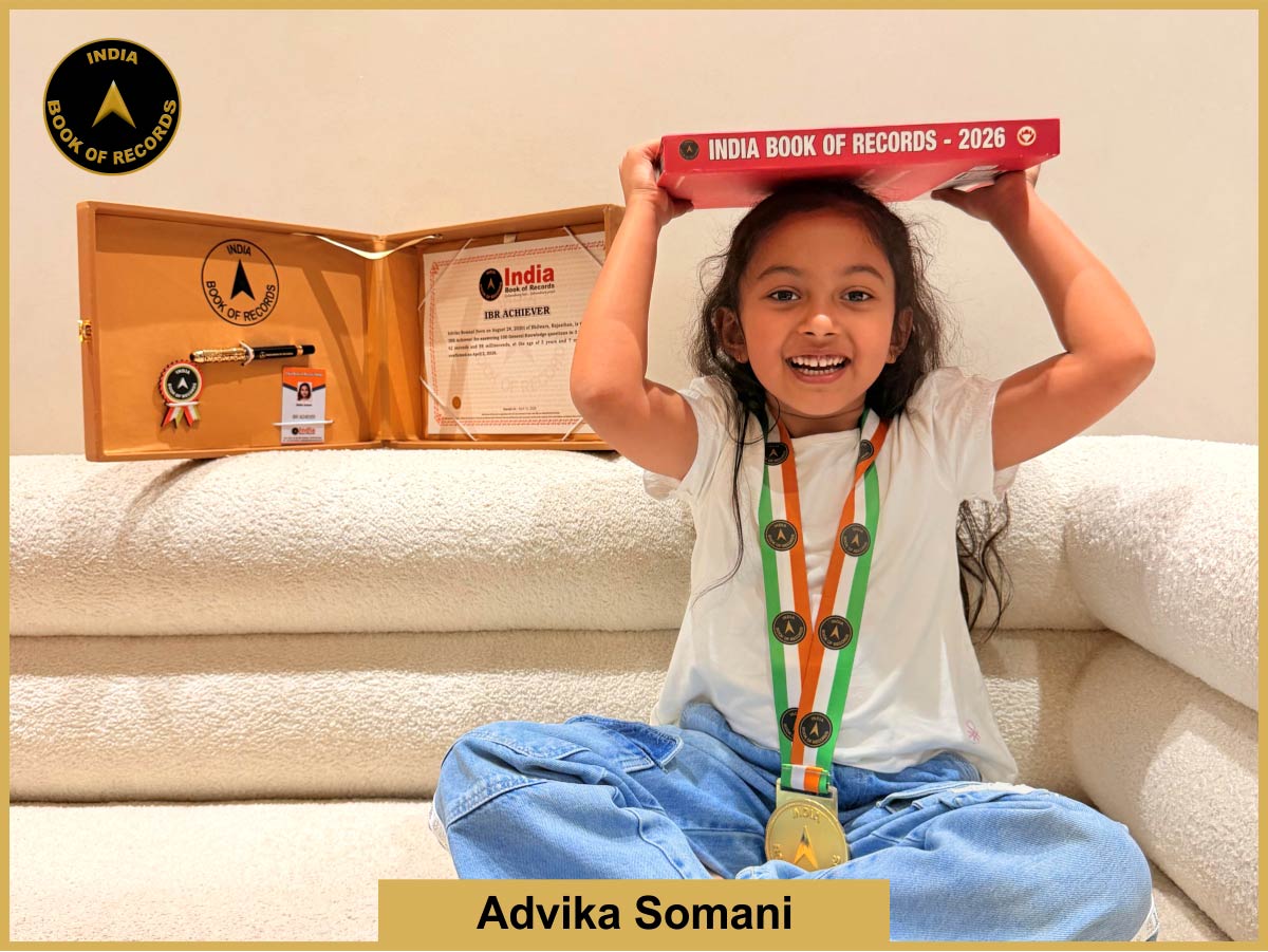 Advika Somani – IBR Achiever