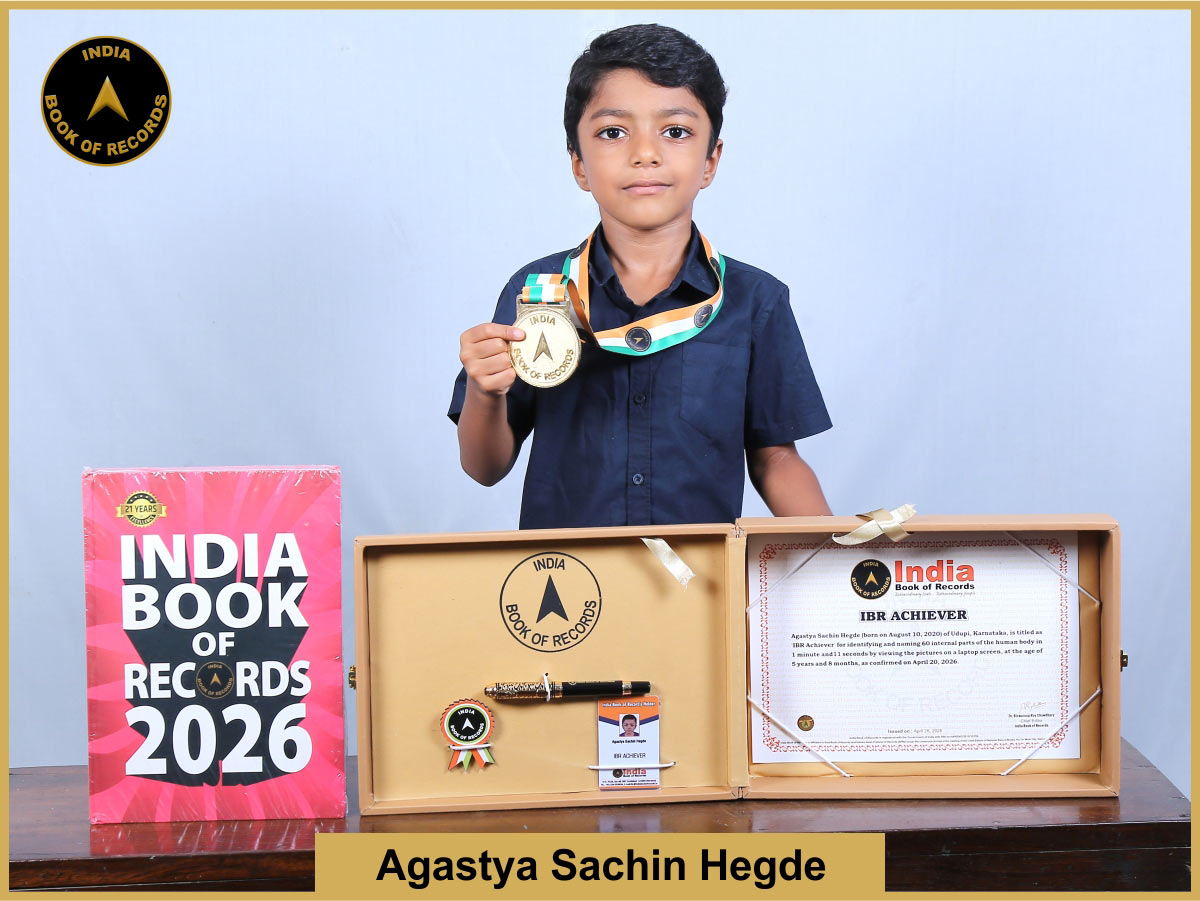 Agastya Sachin Hegde – IBR Achiever