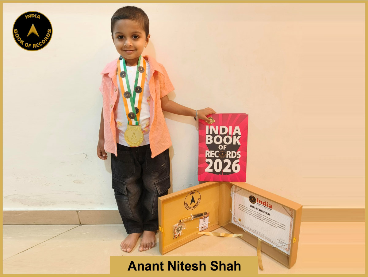 Anant Nitesh Shah – IBR Achiever