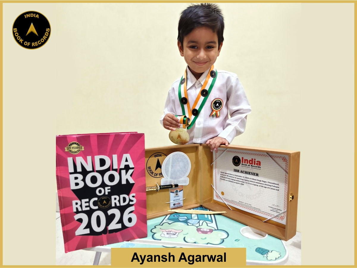 Ayansh Agarwal – IBR Achiever