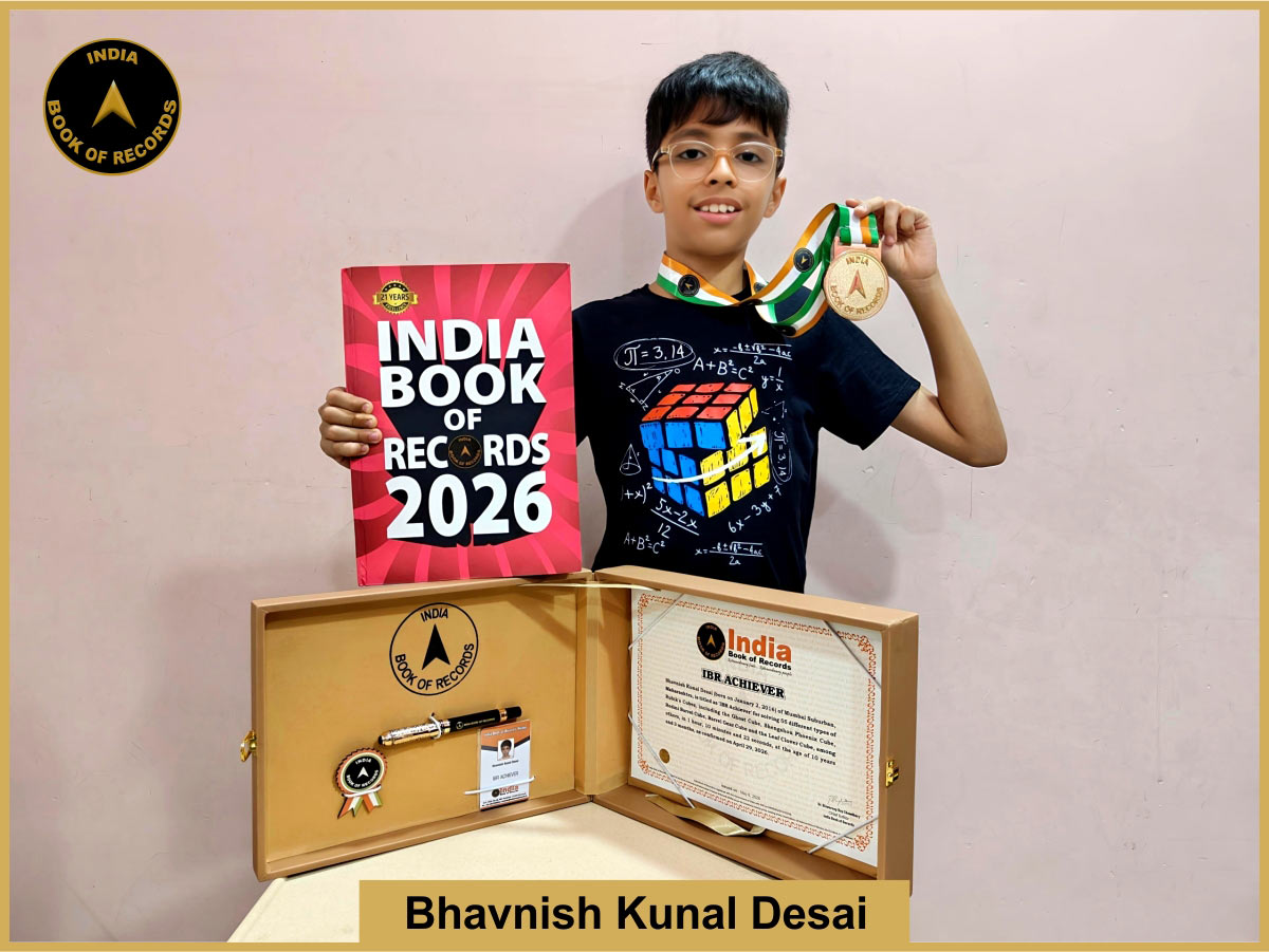 Bhavnish Kunal Desai – IBR Achiever