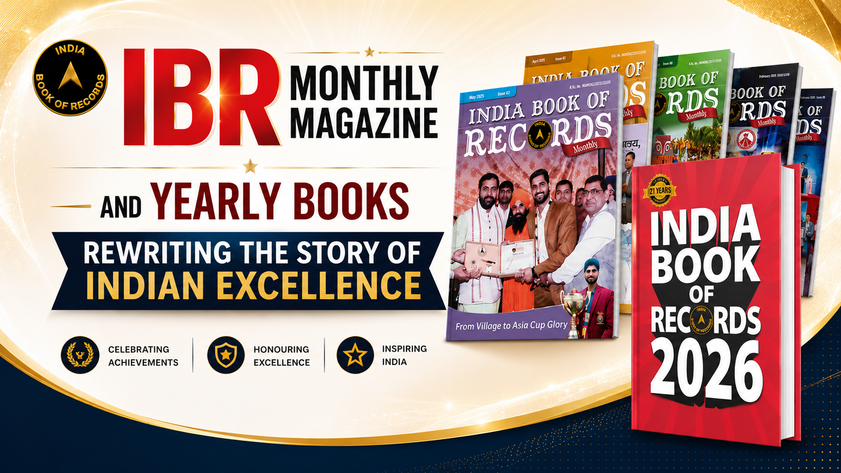 IBR Monthly Magazine and Yearly Books: Rewriting the Stories of Indian Excellence