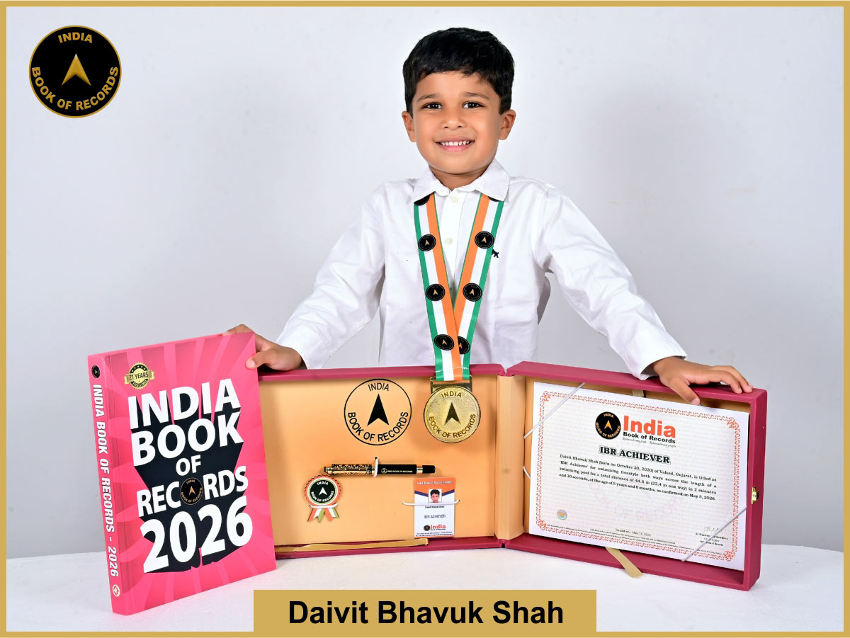Daivit Bhavuk Shah – IBR Achiever