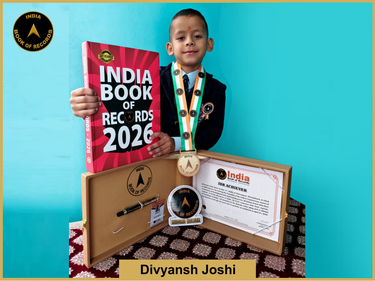 Divyansh Joshi – IBR Achiever