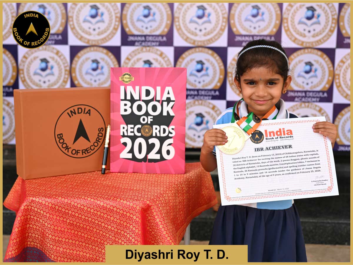 Diyashri Roy T. D. – IBR Achiever