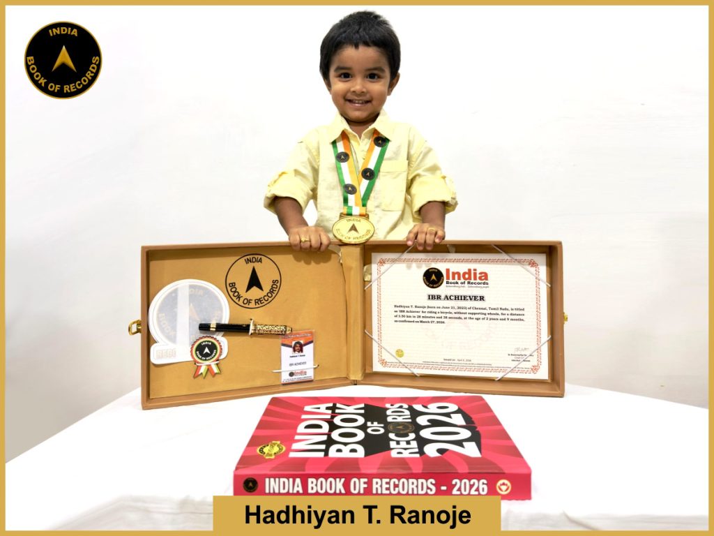 Image of Hadhiyan T. Ranoje with IBR Achiever certificate.