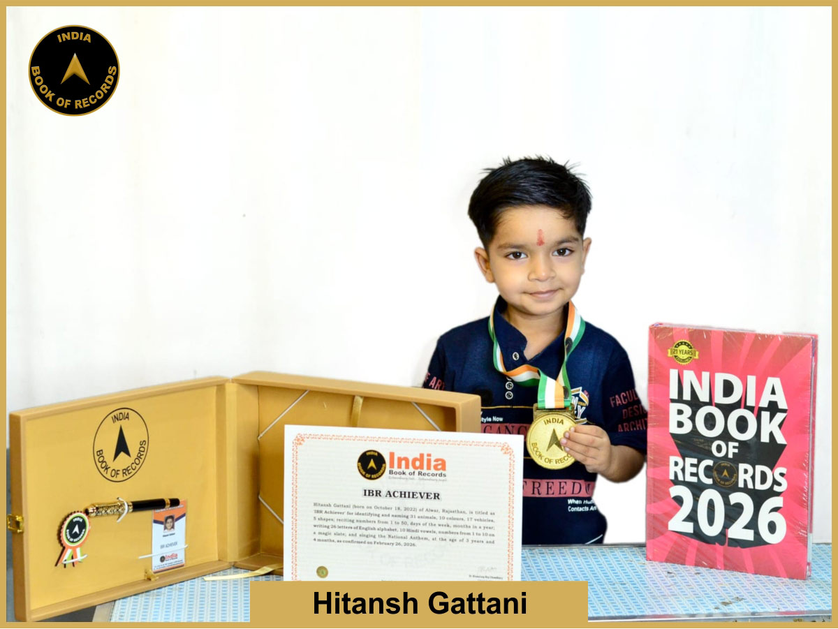 Hitansh Gattani – IBR Achiever
