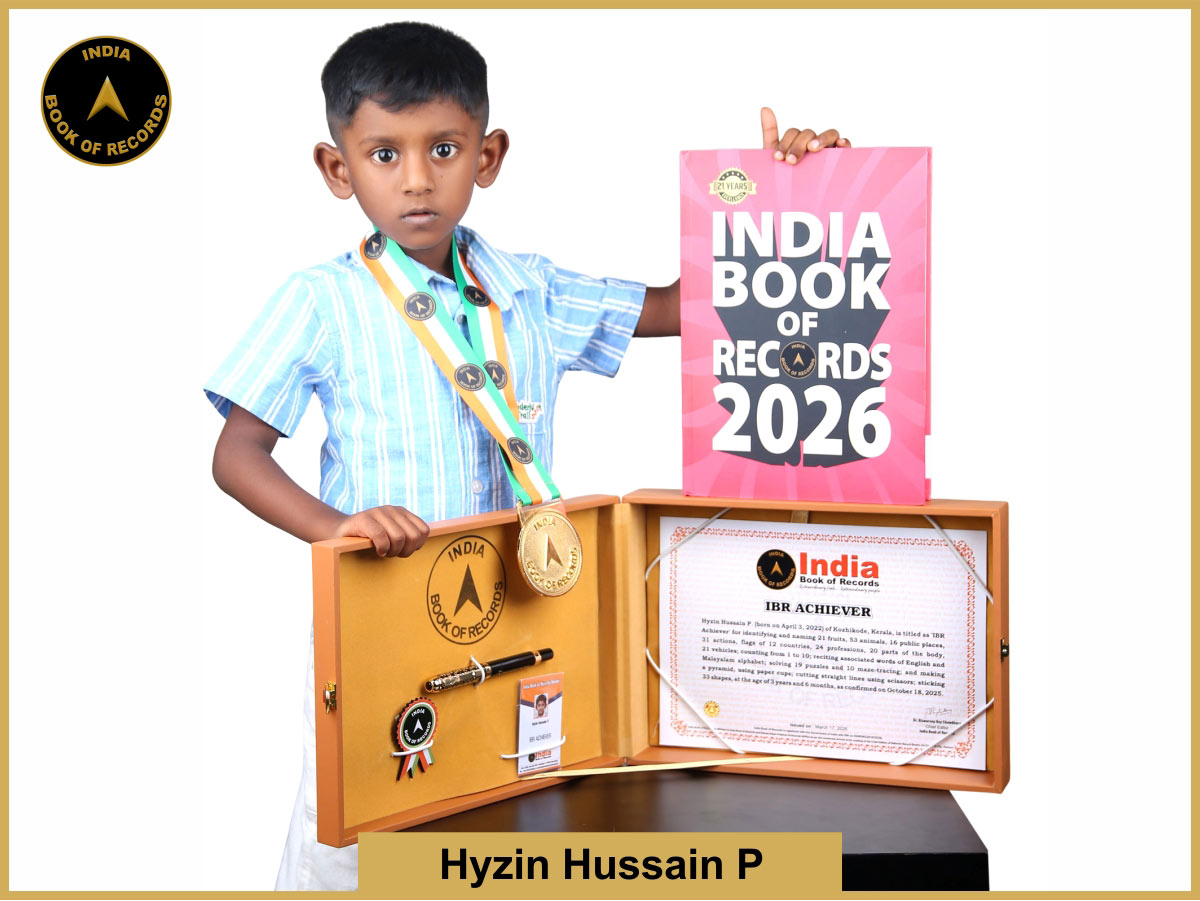 Hyzin Hussain P. – IBR Achiever