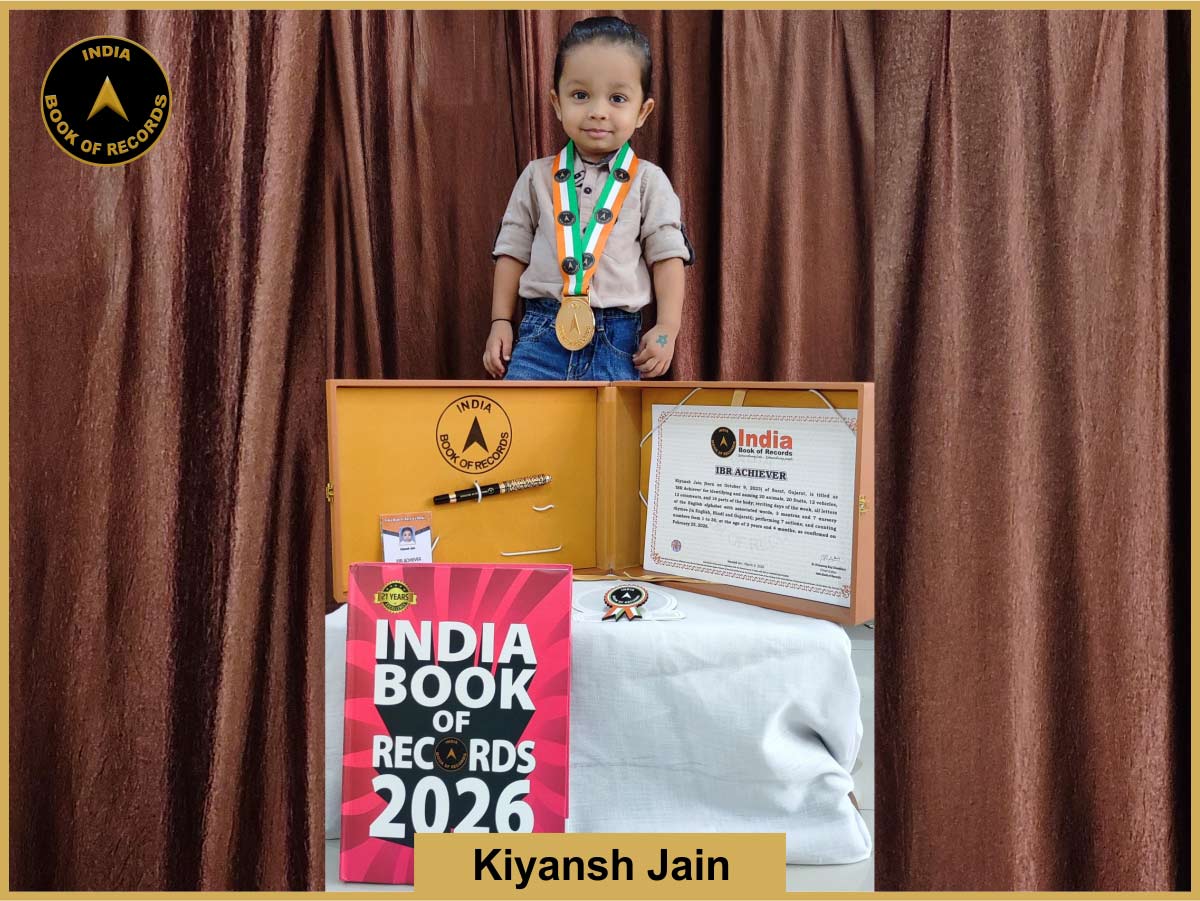 Kiyansh Jain – IBR Achiever