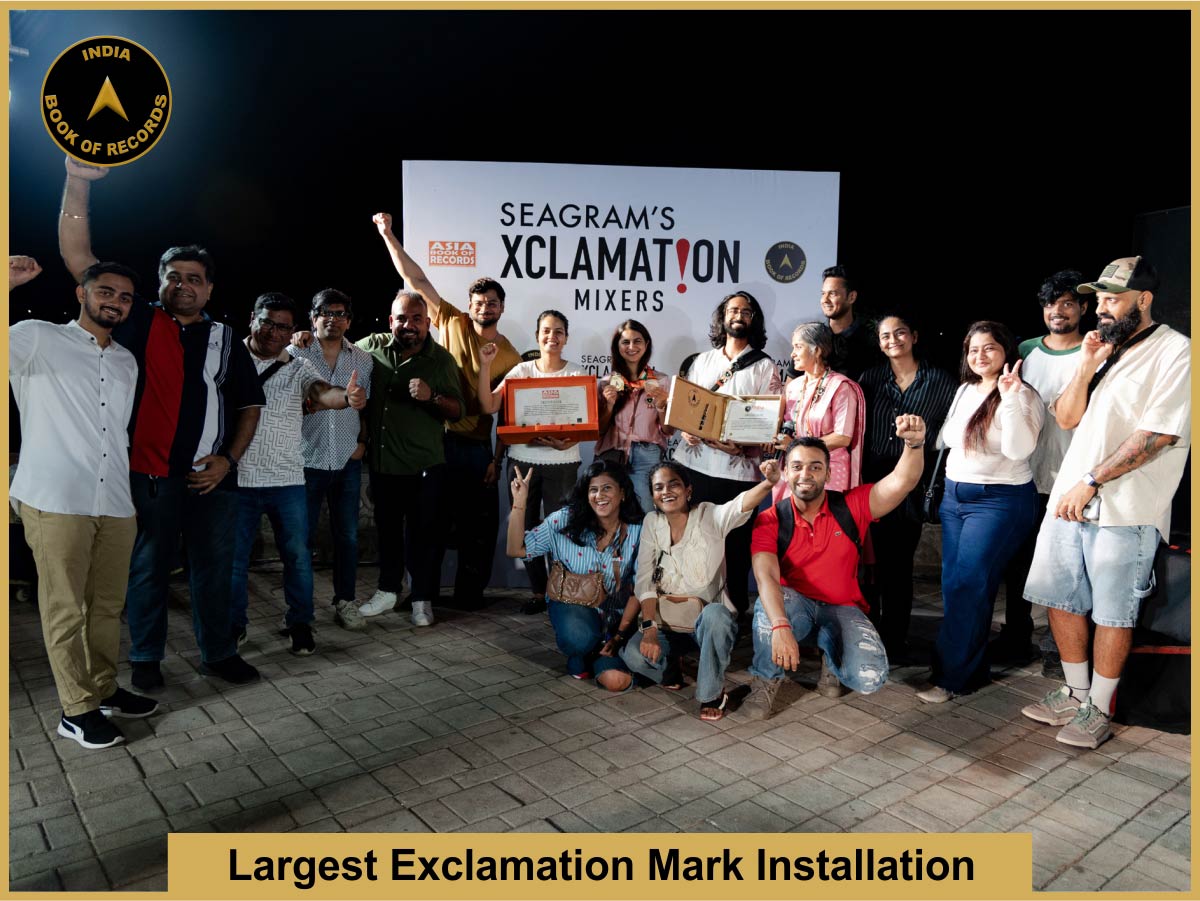 Largest Exclamation Mark Installation