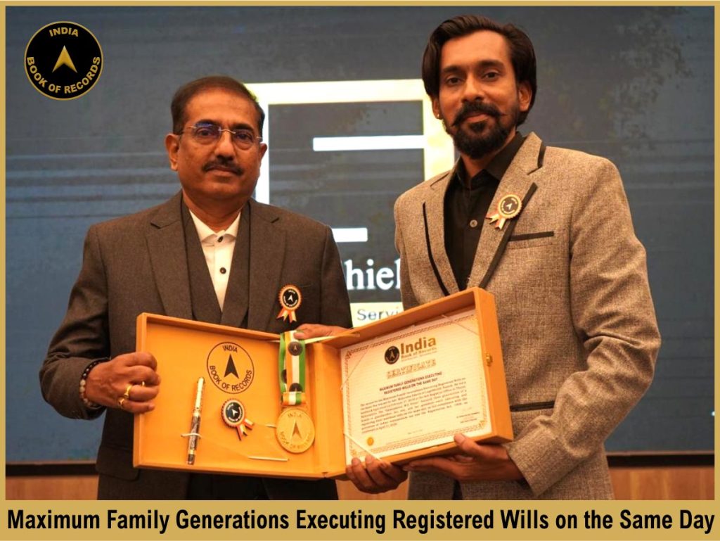 Maximum Family Generations Executing Registered Wills on the Same Day