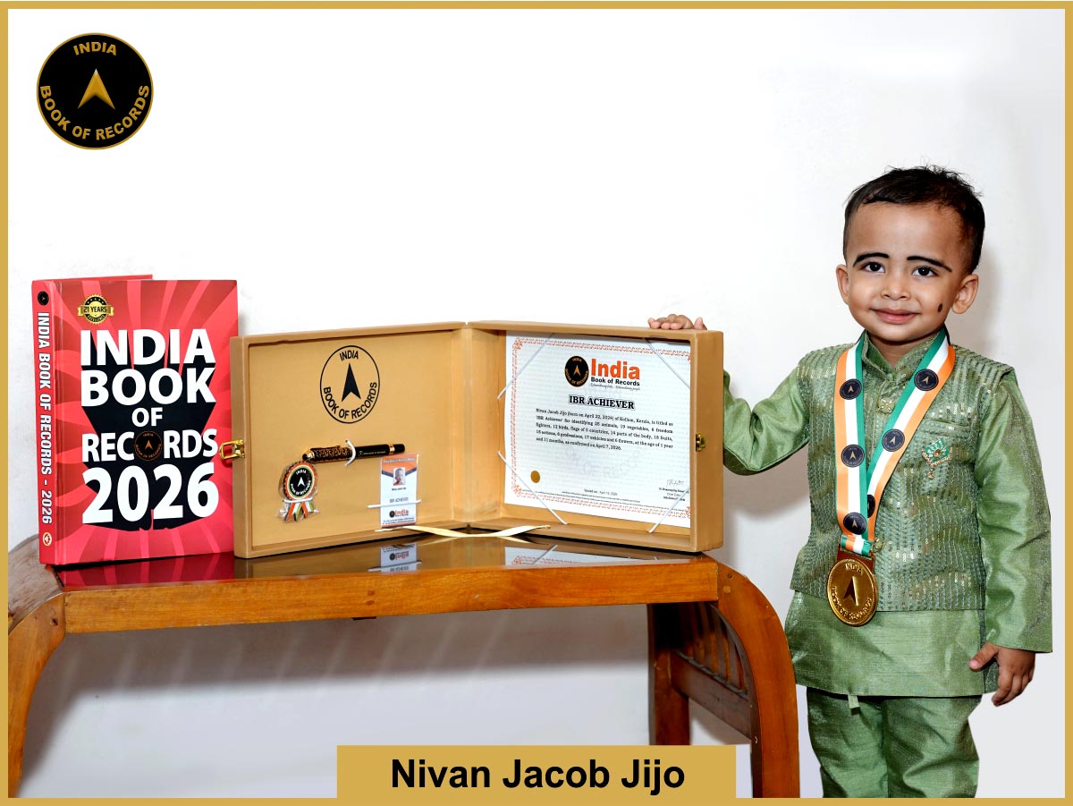 Nivan Jacob Jijo – IBR Achiever