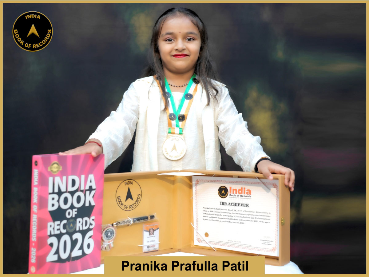 Pranika Prafulla Patil – IBR Achiever