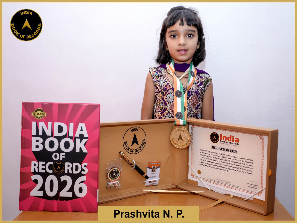 Prashvita N. P. – IBR Achiever