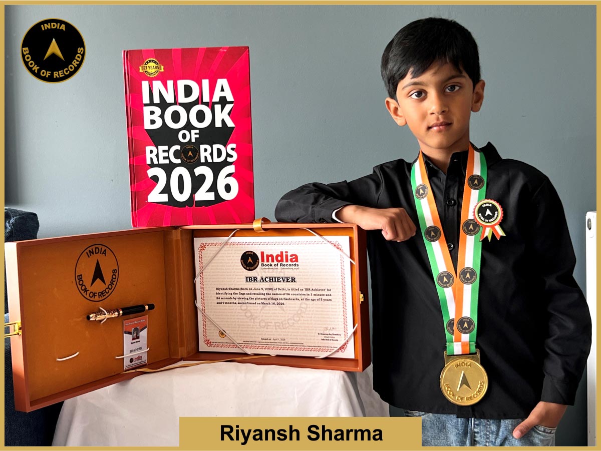 Riyansh Sharma – IBR Achiever