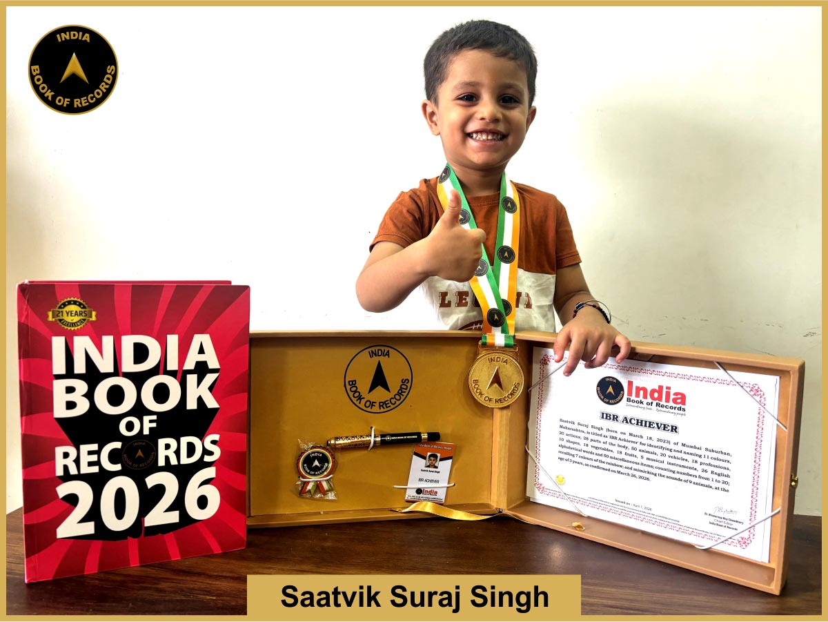 Saatvik Suraj Singh – IBR Achiever