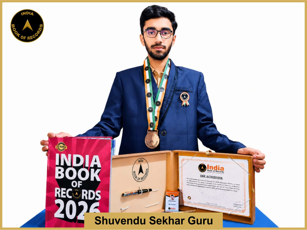Shuvendu Sekhar Guru – IBR Achiever