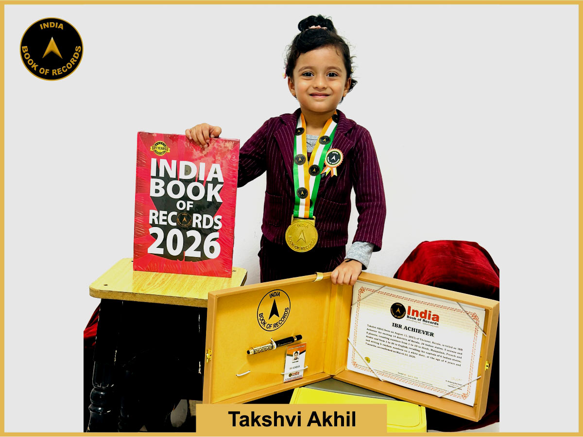 Takshvi Akhil – IBR Achiever