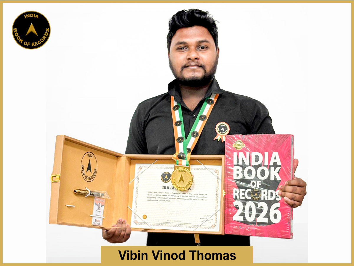 Vibin Vinod Thomas – IBR Achiever