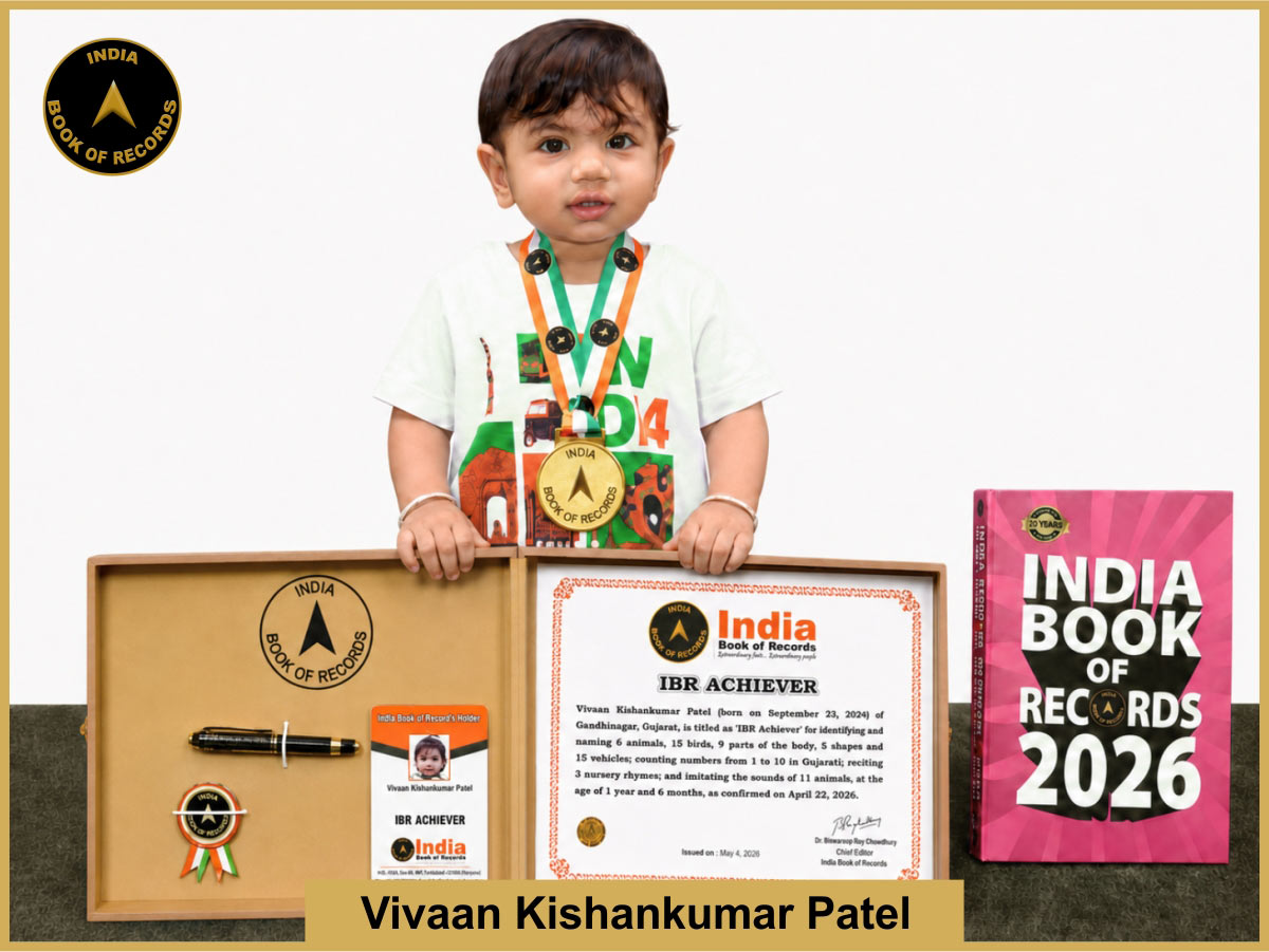 Vivaan Kishankumar Patel – IBR Achiever