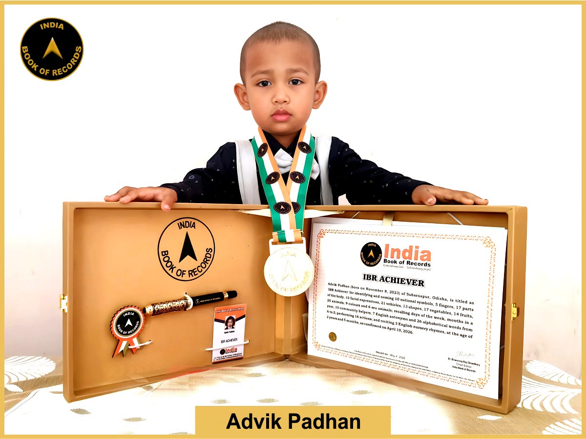 Advik Padhan – IBR Achiever