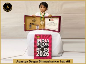 Image of Agastya Deepa Bhimashankar Irabatti with IBR Achiever Certificate.