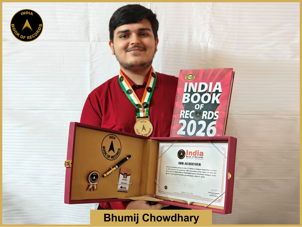 Bhumij Chowdhary – IBR Achiever