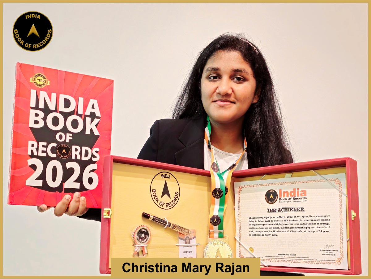 Christina Mary Rajan – IBR Achiever