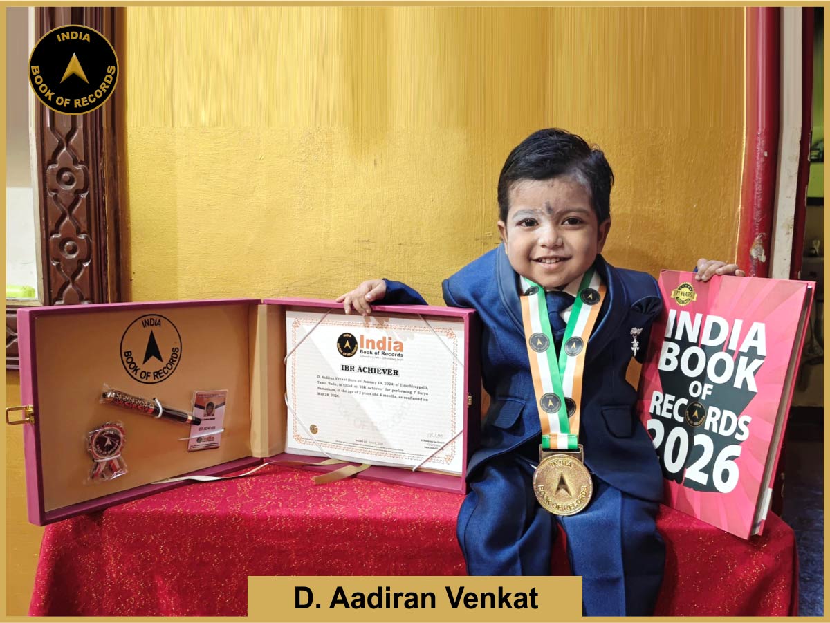 D. Aadiran Venkat – IBR Achiever