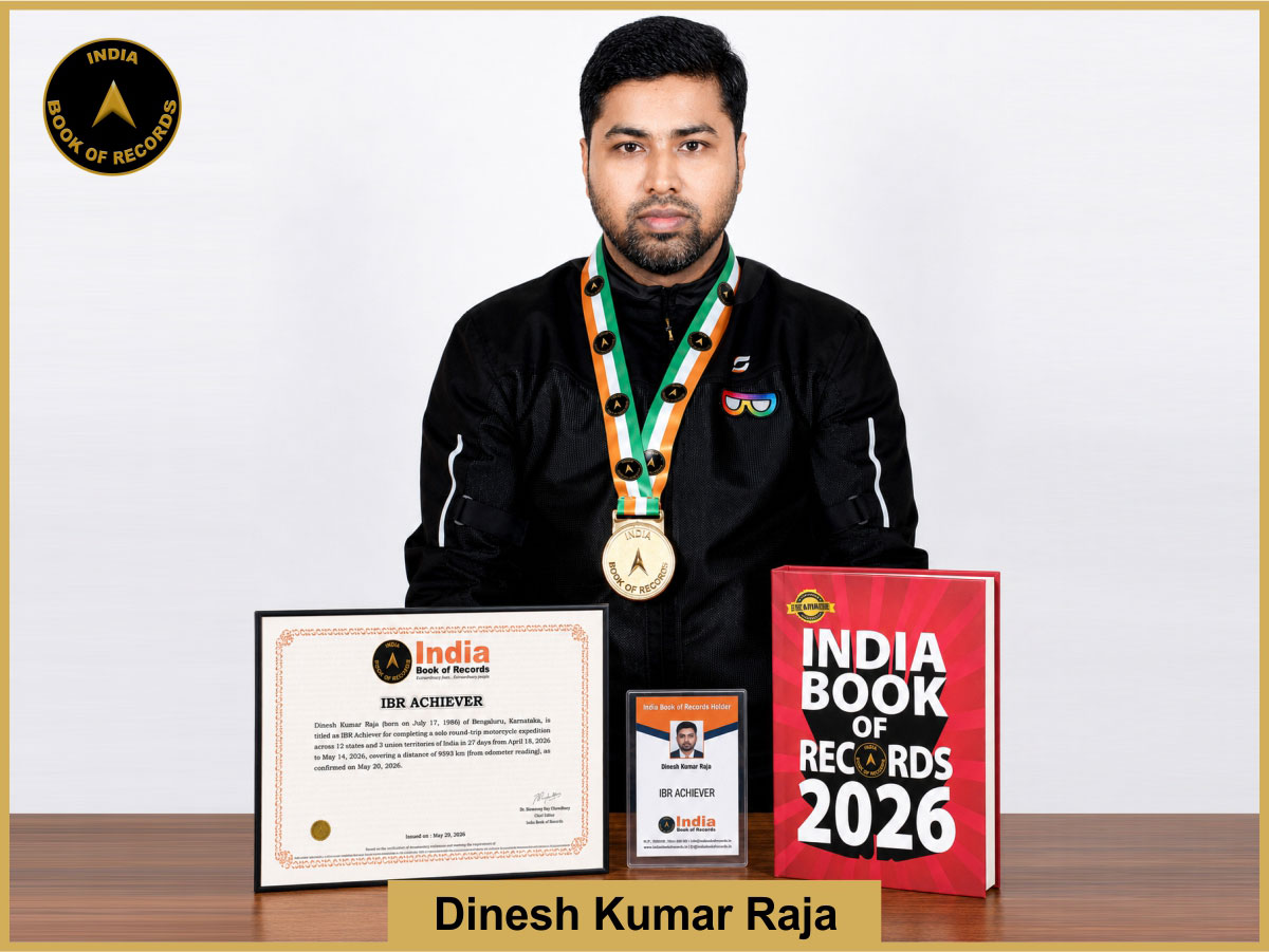Dinesh Kumar Raja – IBR Achiever
