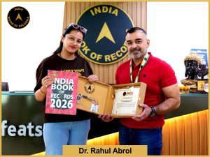 Image of Dr. Rahul Abrol, Heaviest leg press performed by a quinquagenarian.