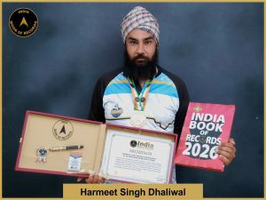 Image of Harmeet Singh Dhaliwal, Maximum steps walked continuously by an individual in multiple years.