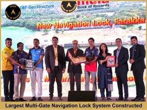 Largest Multi-Gate Navigation Lock System Constructed.