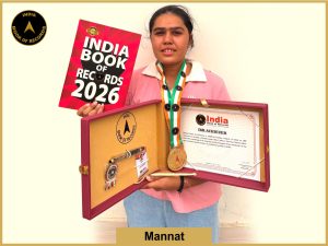 Image of Mannat with IBR certificate.