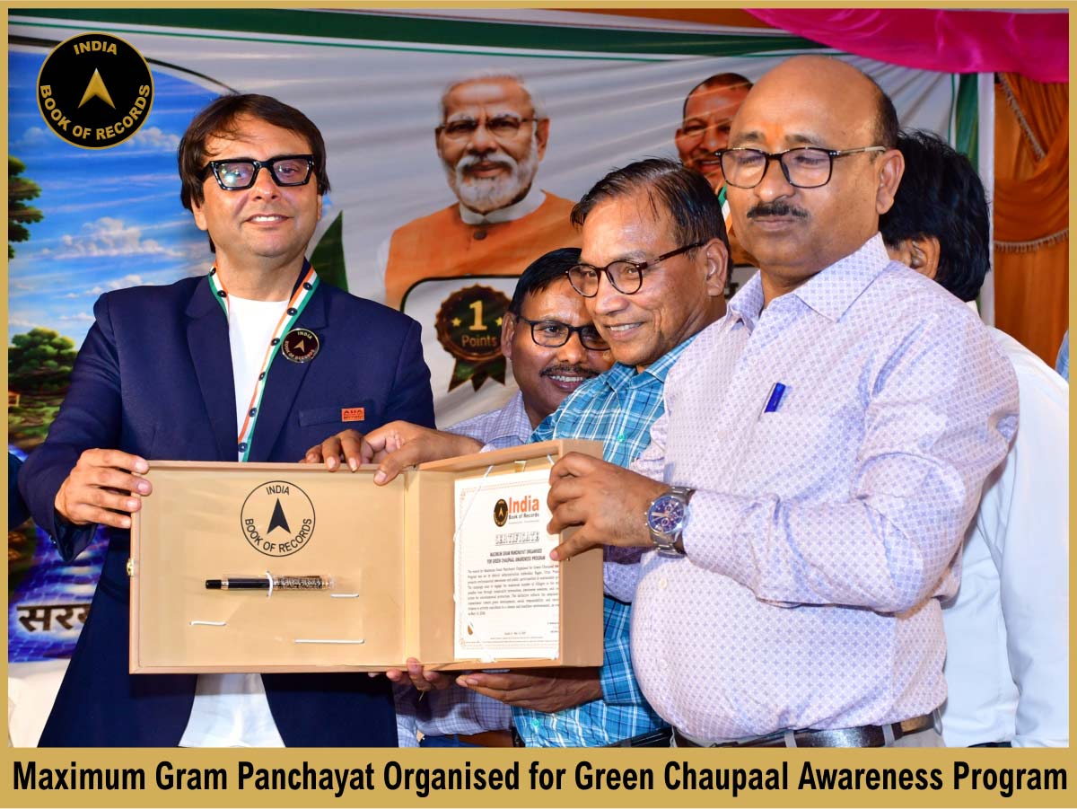 Maximum Gram Panchayat Organised for Green Chaupaal Awareness Program