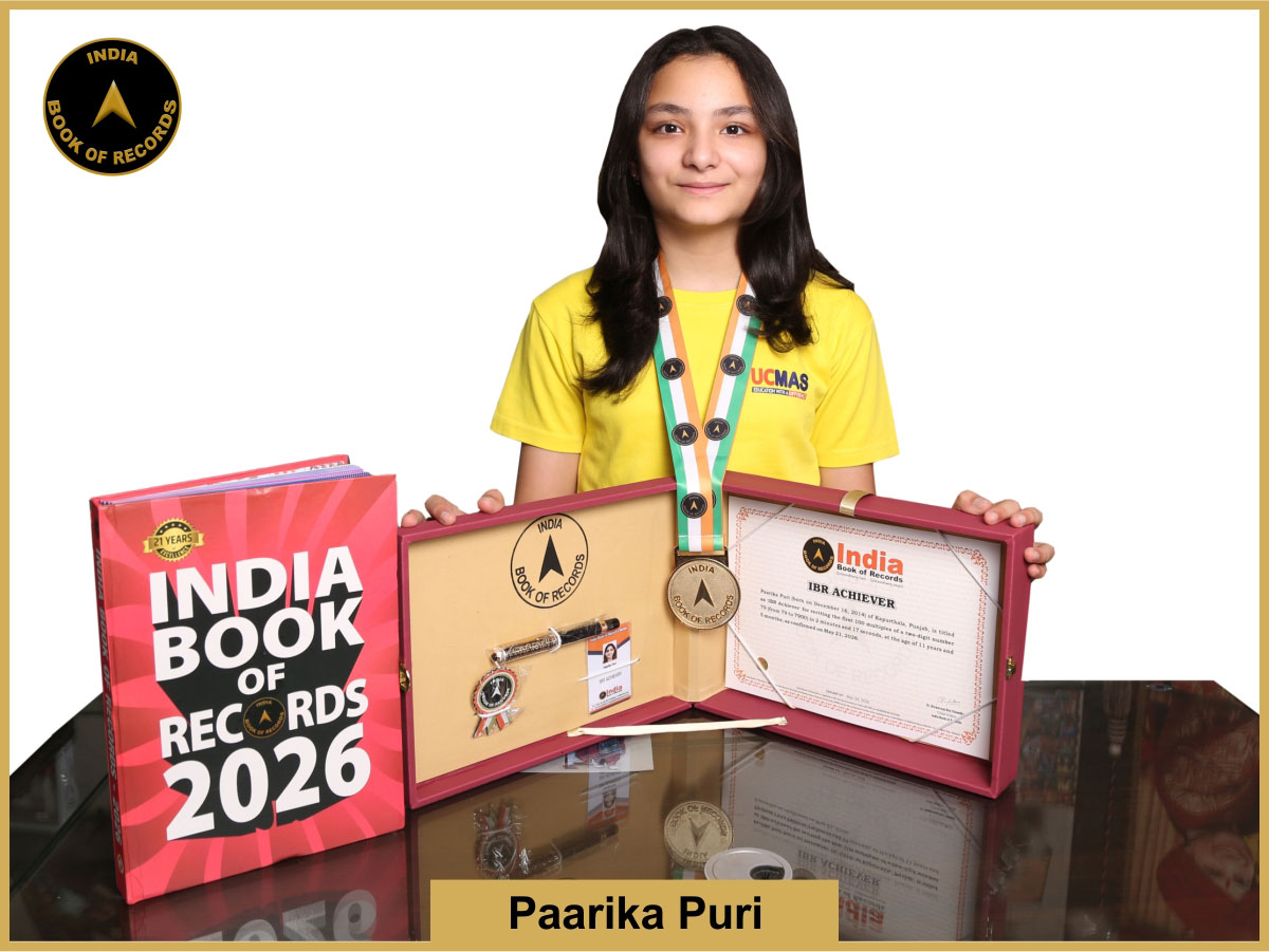 Paarika Puri – IBR Achiever