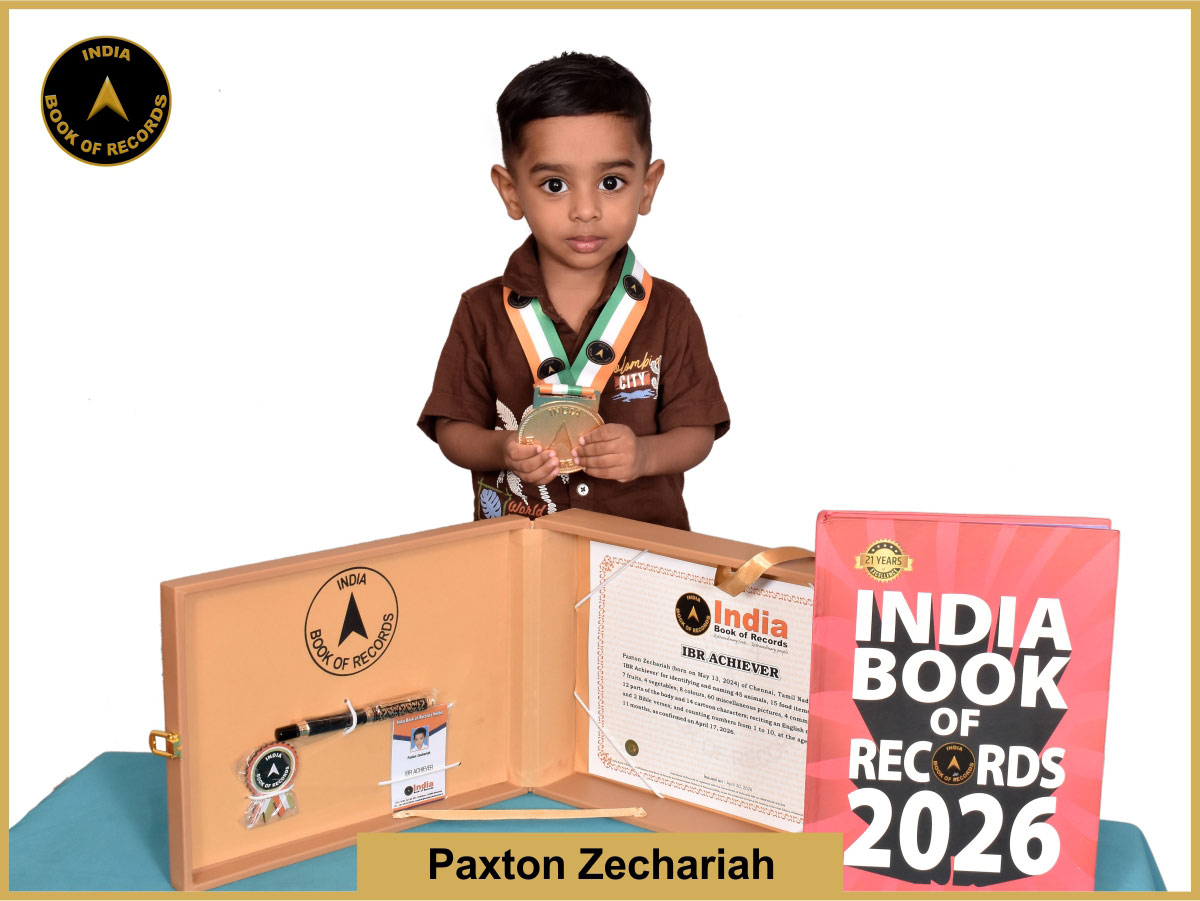 Paxton Zechariah – IBR Achiever