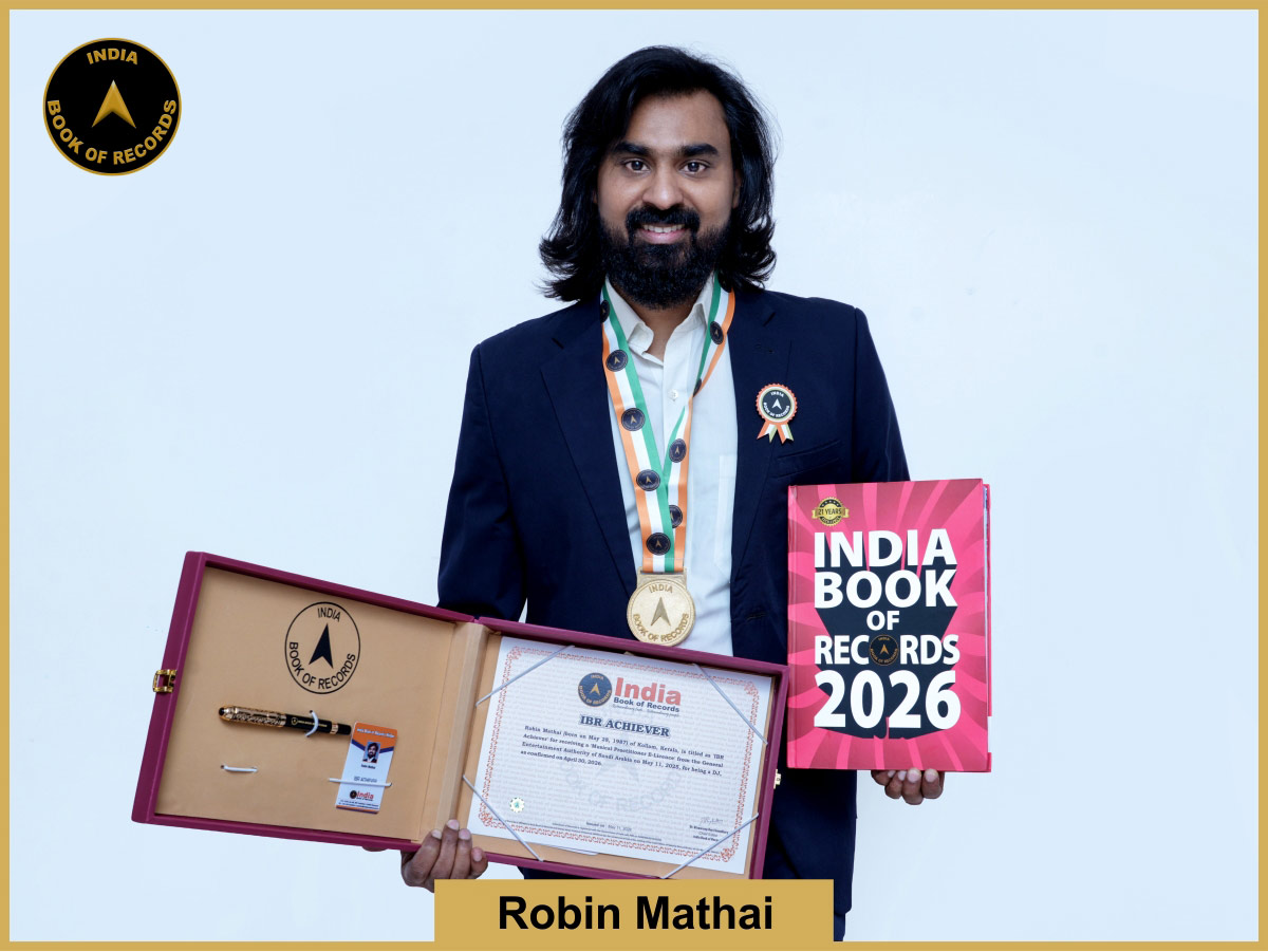 Robin Mathai – IBR Achiever