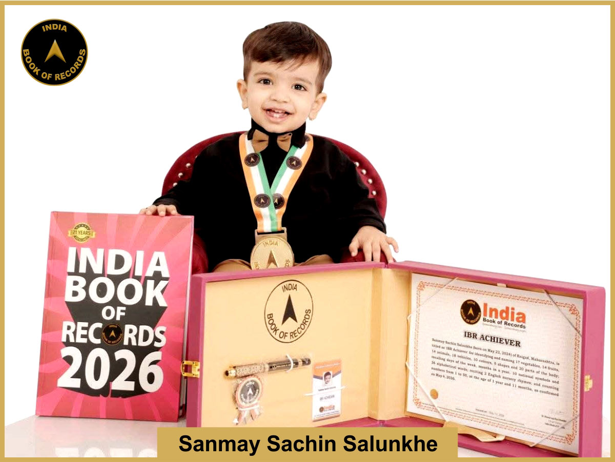 Sanmay Sachin Salunkhe – IBR Achiever