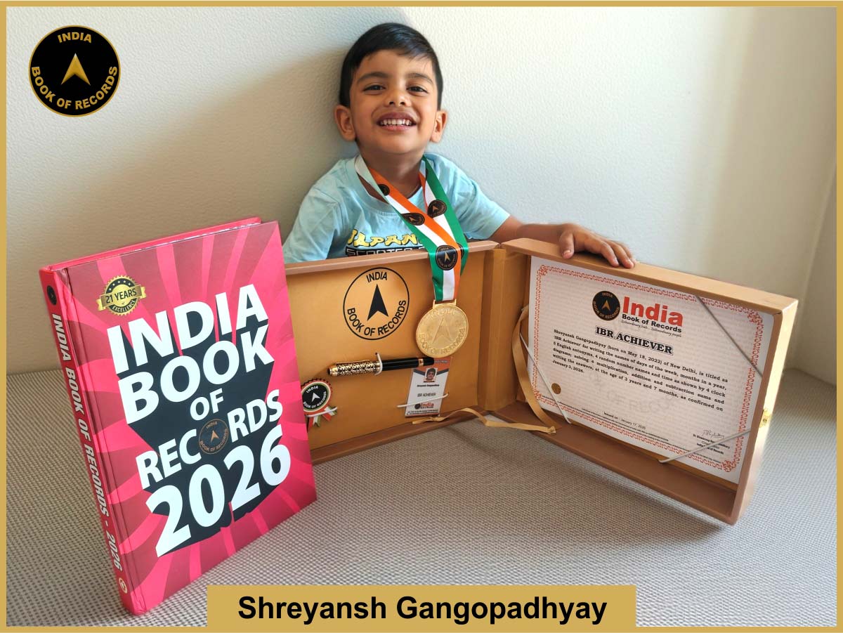 Shreyansh Gangopadhyay – IBR Achiever