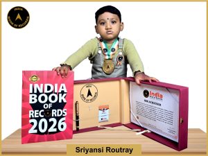 Image of Sriyansi Routray with IBR certificate.