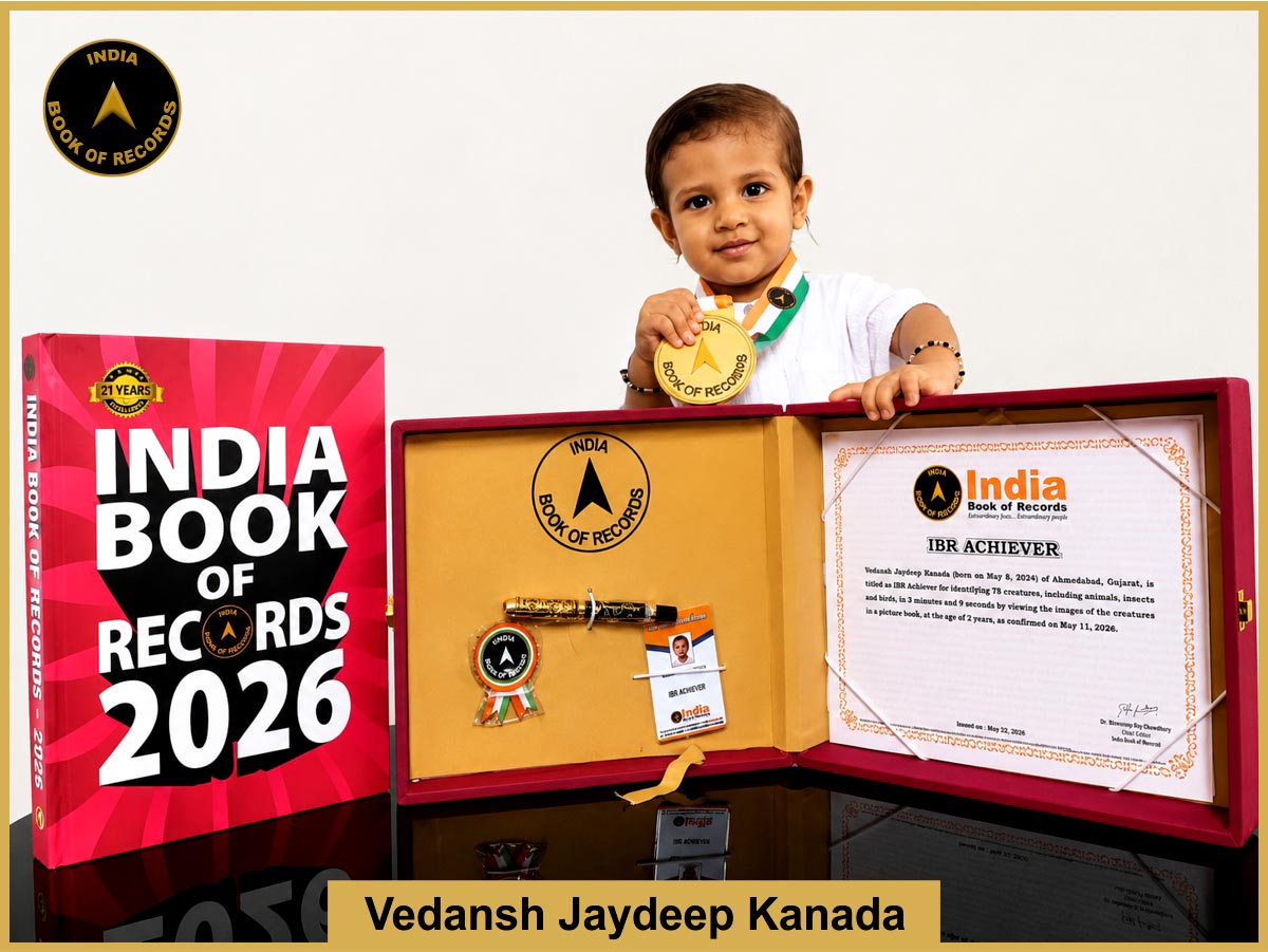 Vedansh Jaydeep Kanada – IBR Achiever