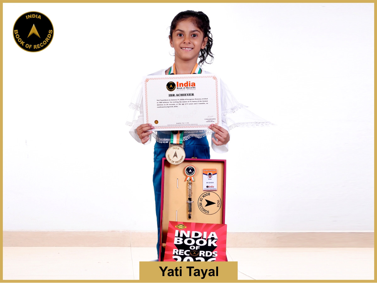 Yati Tayal – IBR Achiever
