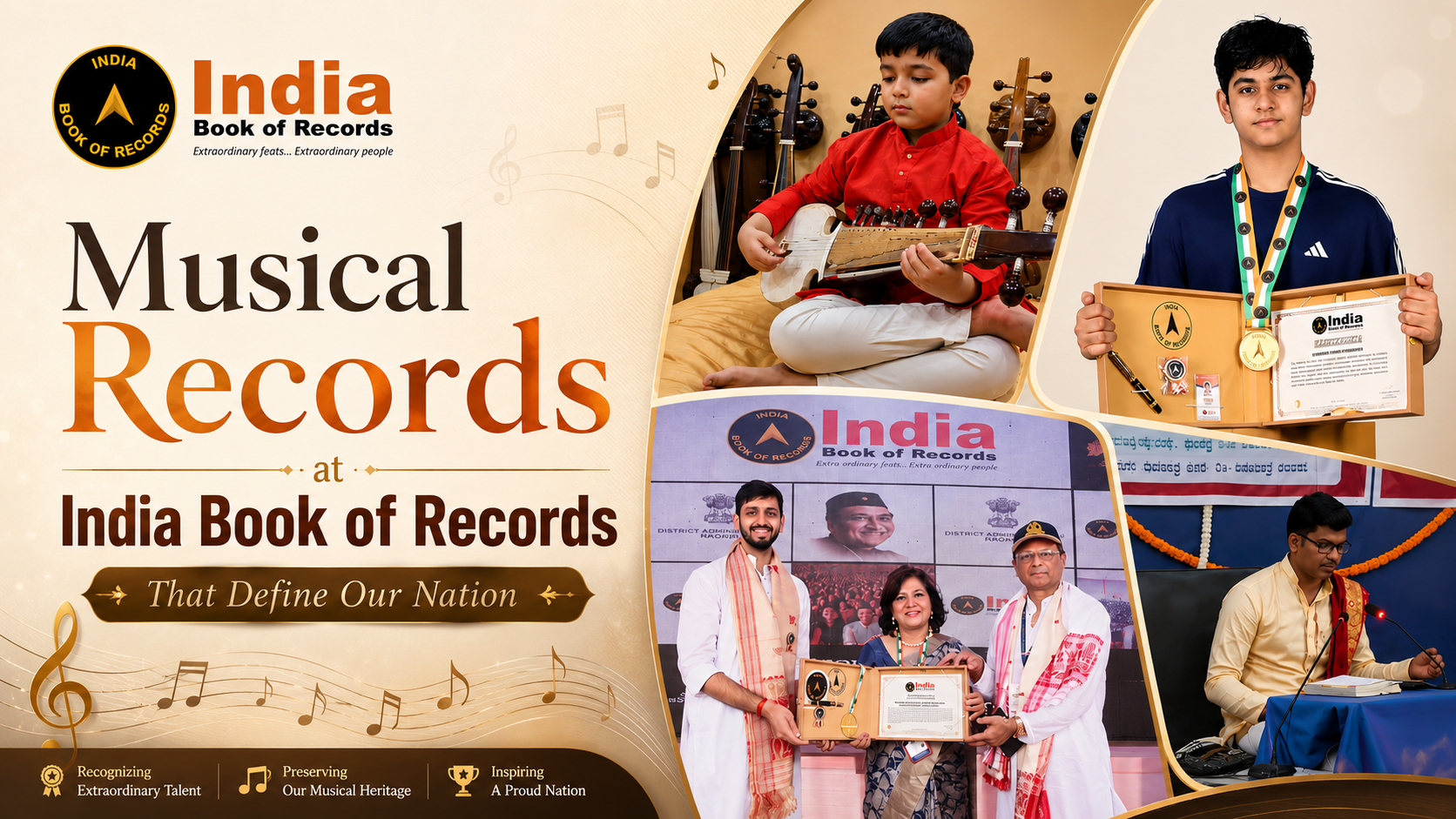 Musical Records at India Book of Records That Define Our Nation