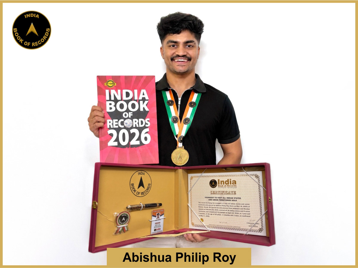Youngest to visit all Indian states and union territories solo