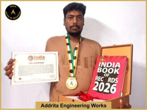 Image of Addrita Engineering Works with IBR Achiever Certificate.