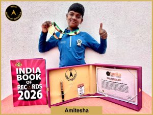 Pic of Amitesha, Fastest child to reach Mt. Everest Base Camp.