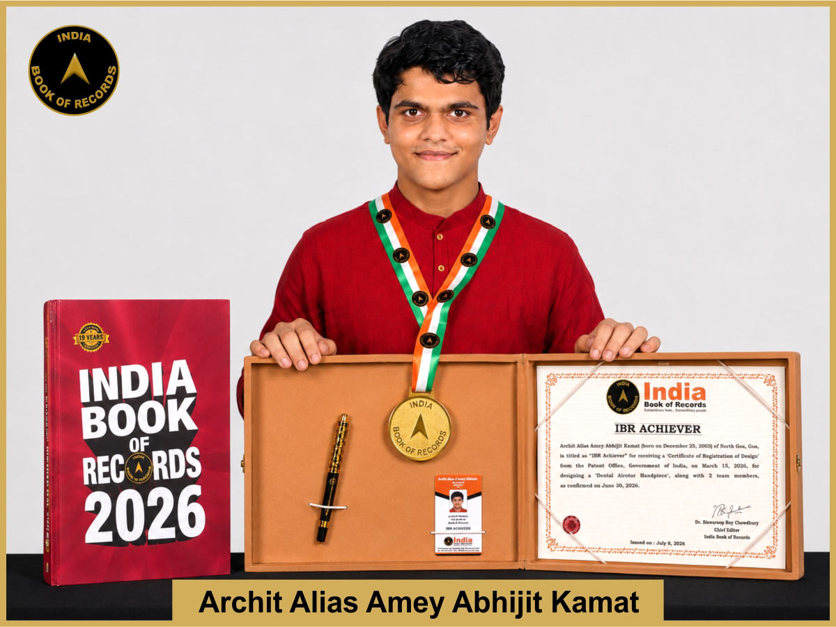 Archit Alias Amey Abhijit Kamat – IBR Achiever