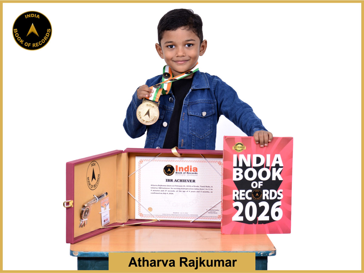 Atharva Rajkumar  – IBR Achiever