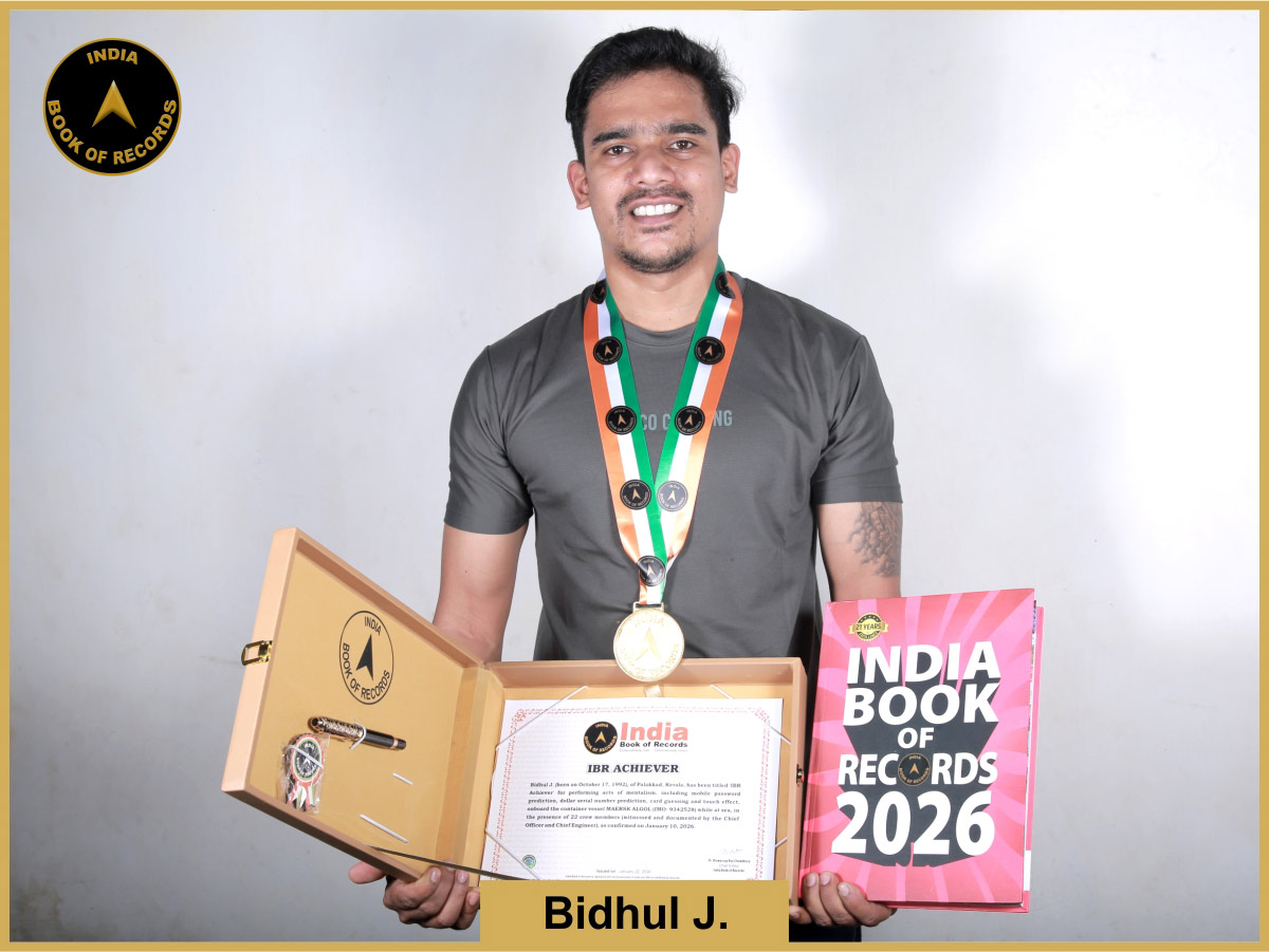 Bidhul J. – IBR Achiever